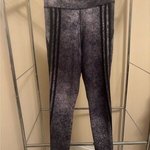 Adidas Monochrome Patterned Leggings